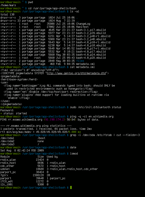 Základné príkazy v Linuxe používané (nielen) v prostredí konzoly